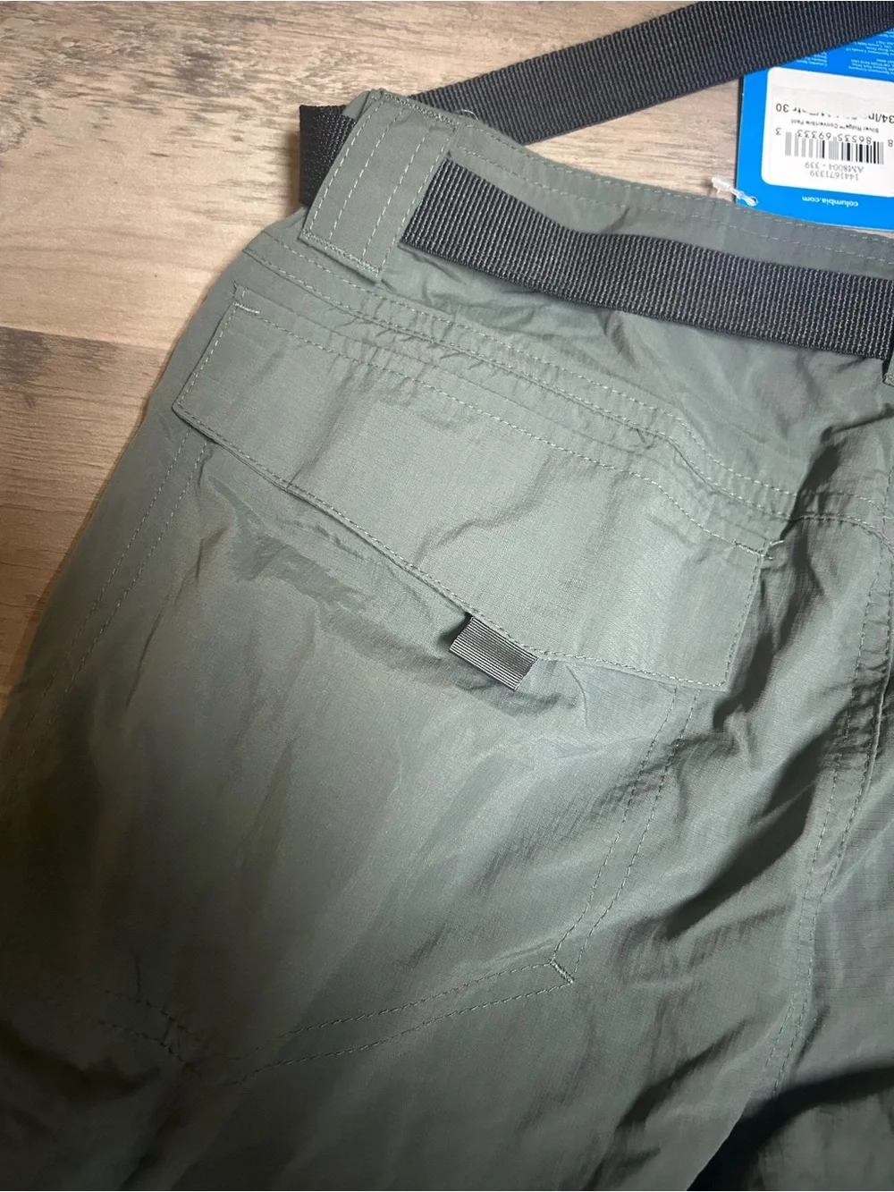 Columbia Men's Olive Cargo Outdoor Pants